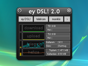 Ey DSL! 2.0 Windows Vista Hata ekran görüntüsü